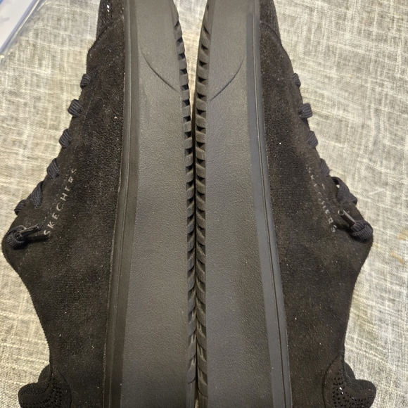 Skechers Women's Black Dazzle Me Sneakers Size 11 Like NWOB - Picture 6 of 8